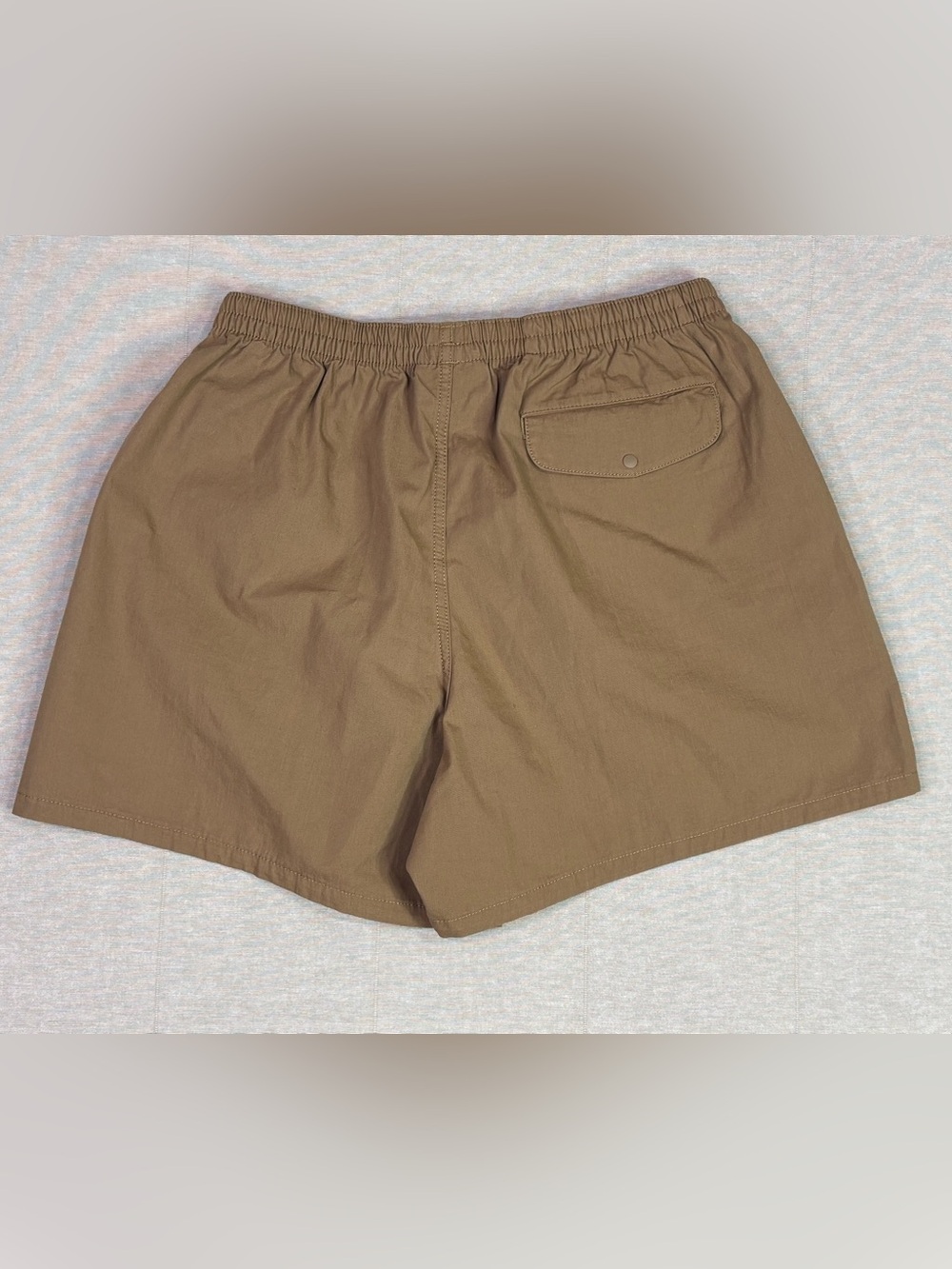 Patagonia Funhoggers Shorts NWT Women’s Medium Nest Brown Organic Cotton - Picture 3 of 6